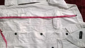 White Denim Jacket