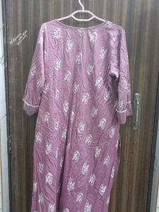 floral formal kurti set