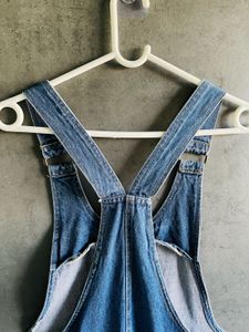 Denim Overall Dress