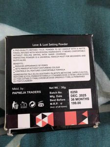 Shaggy Professional Setting Powder