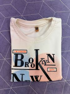 brand new kids Sleeveless White T-Shirt