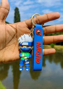 Kakashi Hatake figure keychain from the Naruto