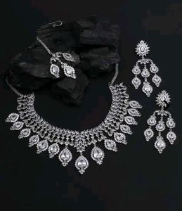 American Diamond Necklace Set