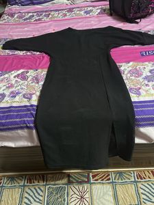 Classic Black Midi Dress