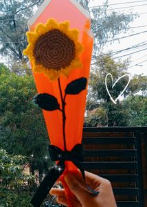 Handmade Crochet  Sunflower bouquet 💐