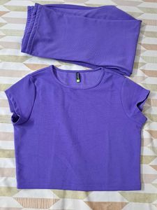 Purple Co-ord Set