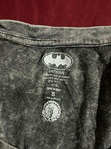 Distressed Batman Graphic T-Shirt