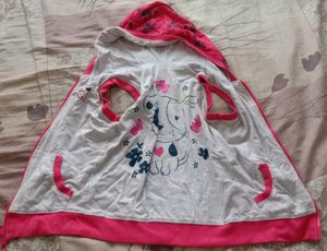Reversable Jacket For 5-6 Years Girls