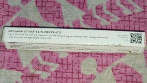 MyGlamm LIT Matte Lipliner Pencil