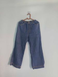 Wide Leg Denim Jeans