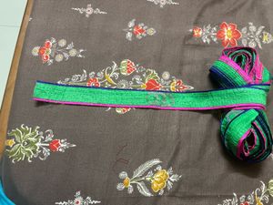 Embroidered Saree Border lace
