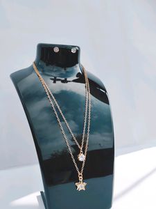 Design By Korean Chain With Tops For Girls/ Women