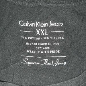 Calvin Klein Jeans Black Graphic T-Shirt