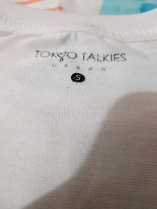 Floral Tokyo talkies t shirt