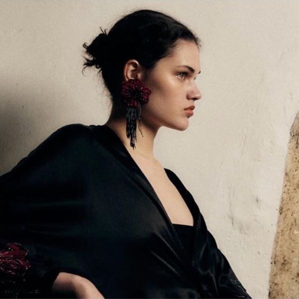Women > Earrings & Studs | Limited Edition Zara Huge Beaded  display picture 1