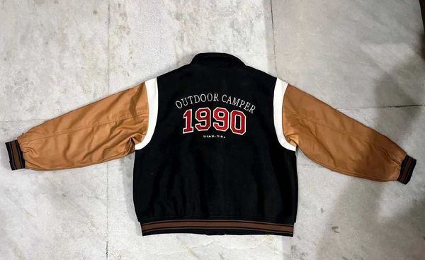Jackets | H&M BLACK UNISEX VARSITY JACKET S | Freeup