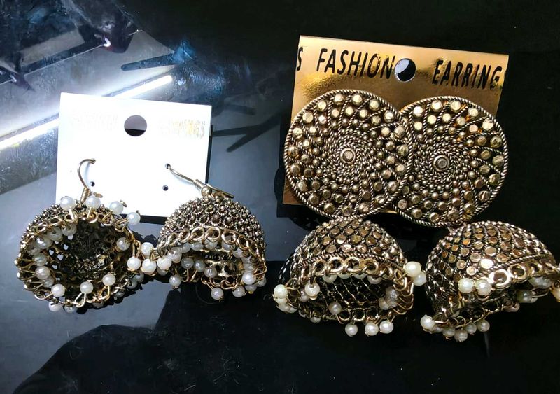 Fashionable Jhumka Earrings