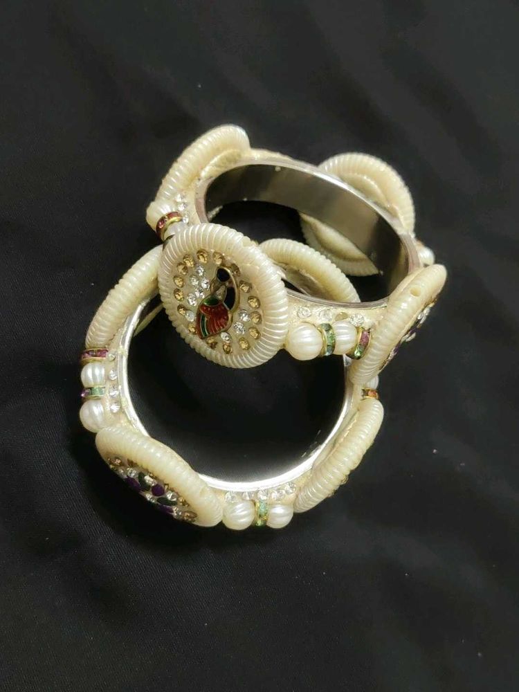Vintage Beaded Bangles