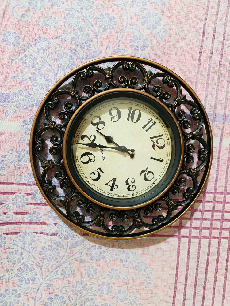 Vintage Style Wall Clock