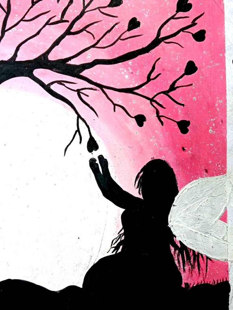 Fairy Silhouette Art