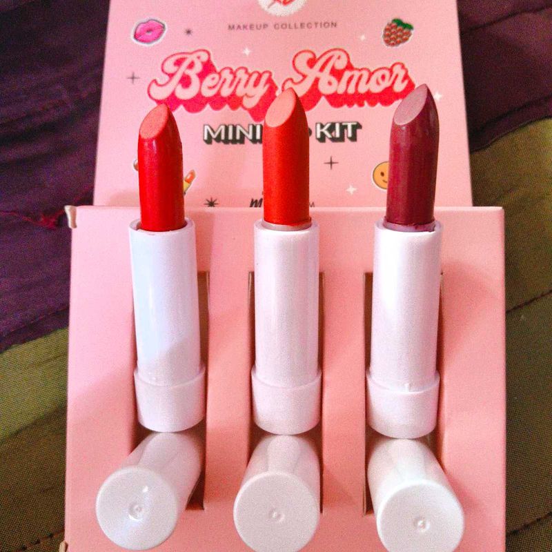 MyGlamm POPxo Makeup - Mini Lip Kit - berry Amor