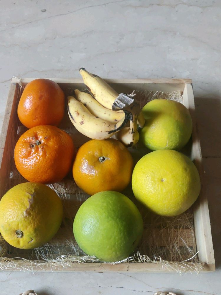 Wooden Fruit Basket