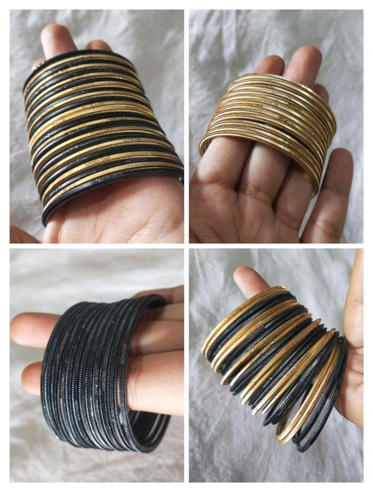 Metal Bangles Set