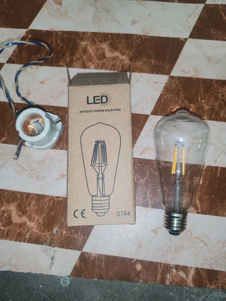 Antique Edison LED Bulb ST64