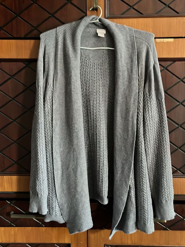 Cozy Grey Cardigan