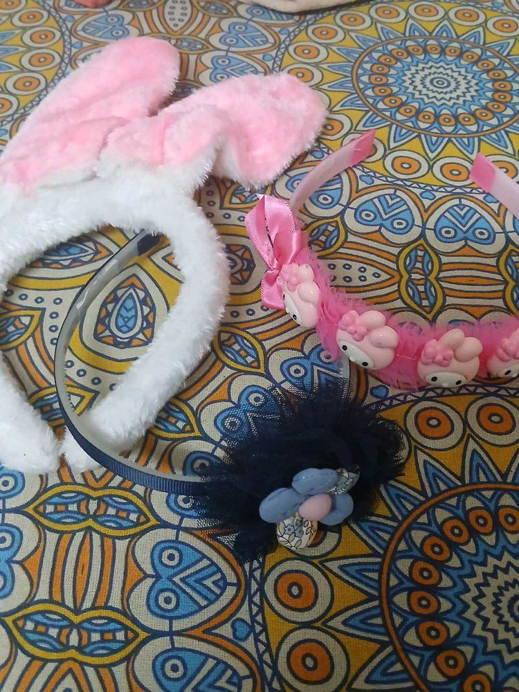 Cute Bunny &amp; Hello Kitty Headbands