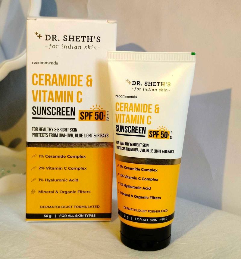 Dr. Sheth's Ceramide &amp; Vitamin C Sunscreen