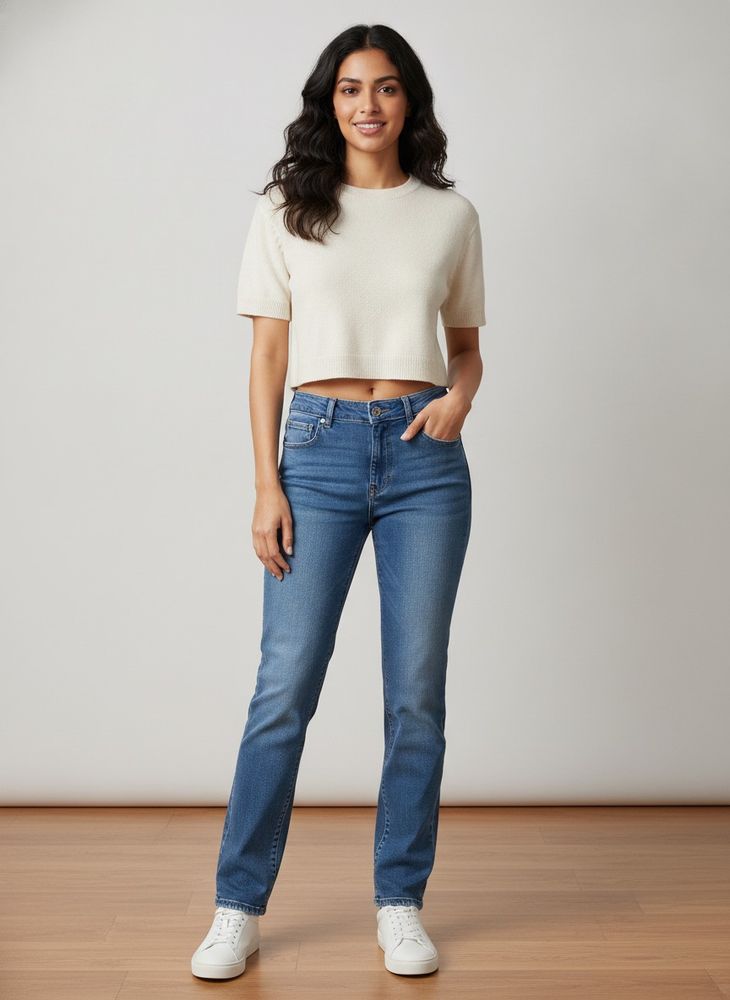 Classic Blue Denim Jeans