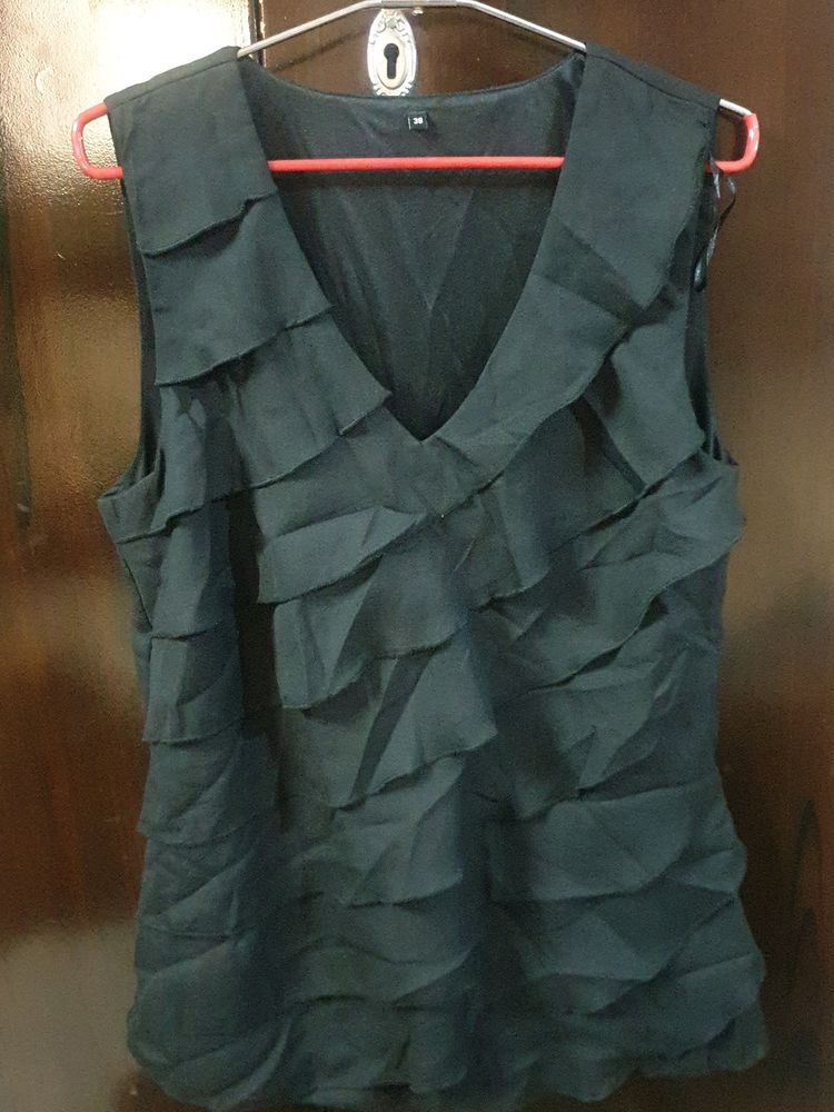 Black Sleeveless Top