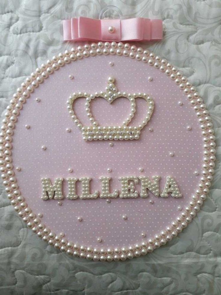 Pearly Name Hoop ✨