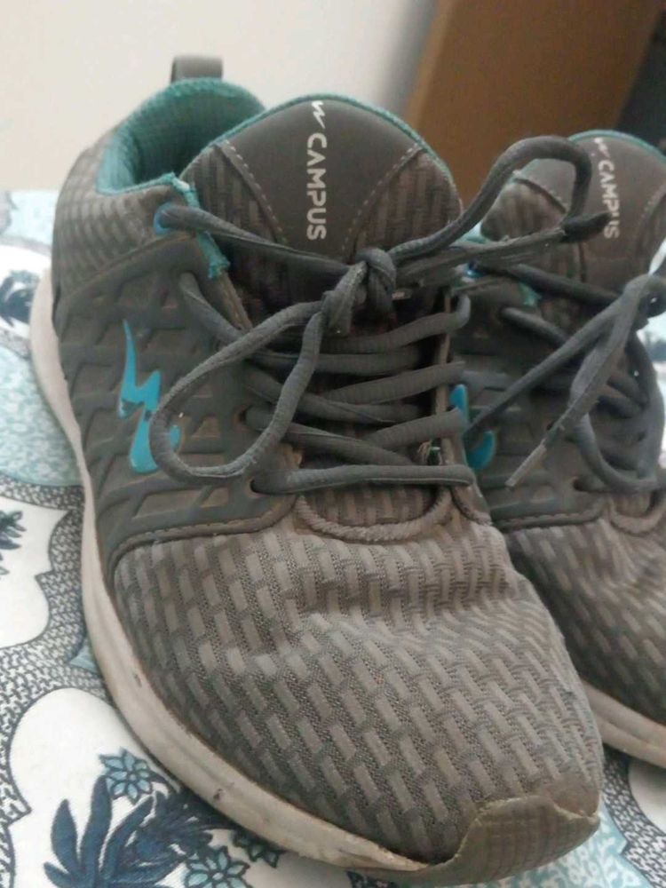 Campus Men's Grey Running Shoes