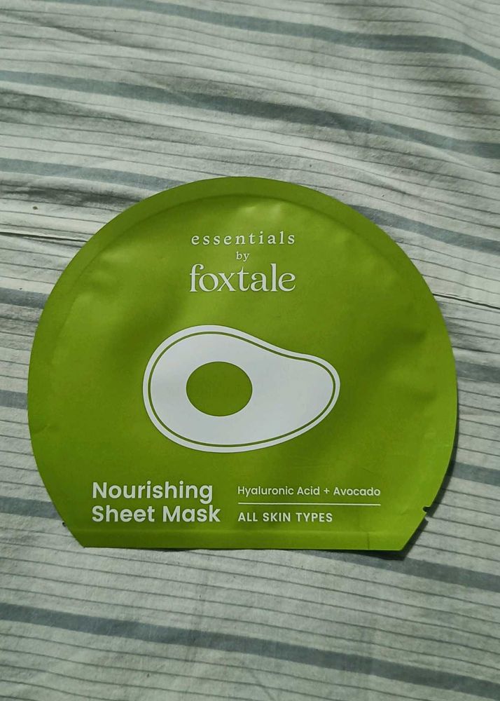 Foxtale Avocado Nourishing Sheet Mask