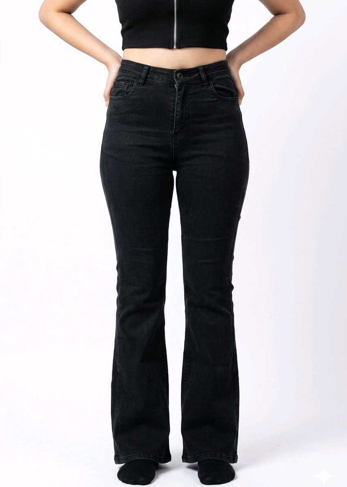 Bootcut Black Denim Jeans