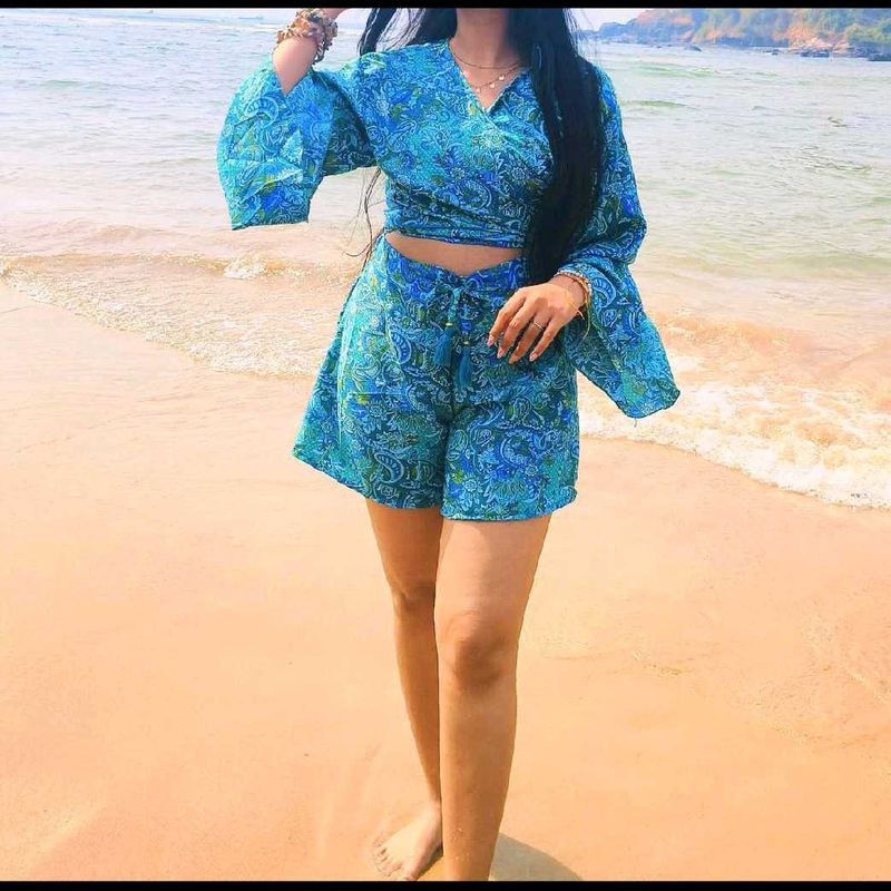 Beach Co-ord Set Goa outfit