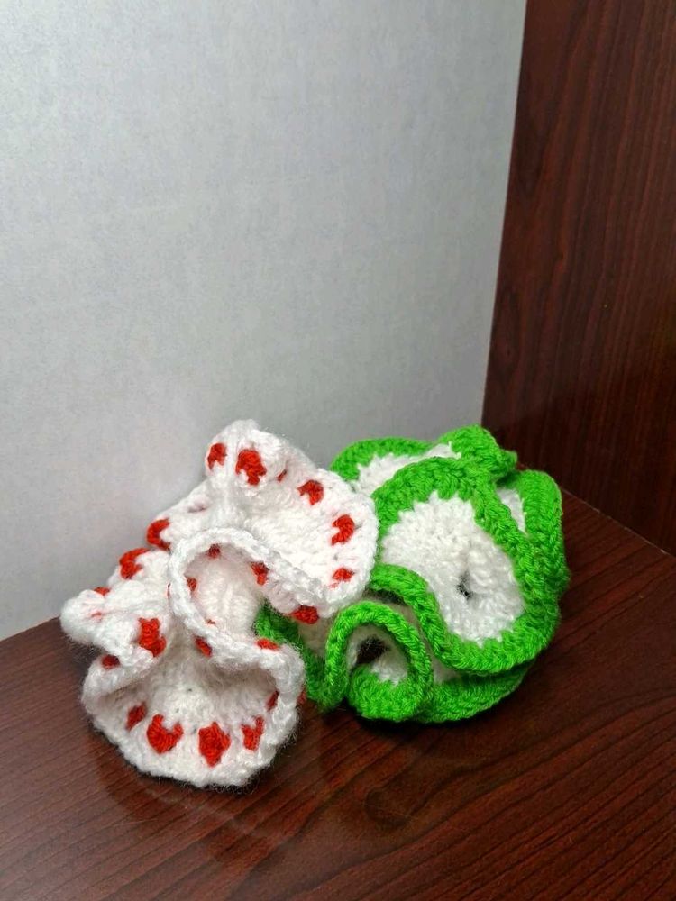Handmade Crochet Scrunchie
