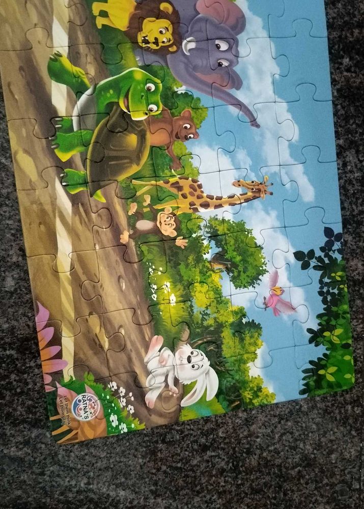 Hare &amp; Tortoise story puzzle