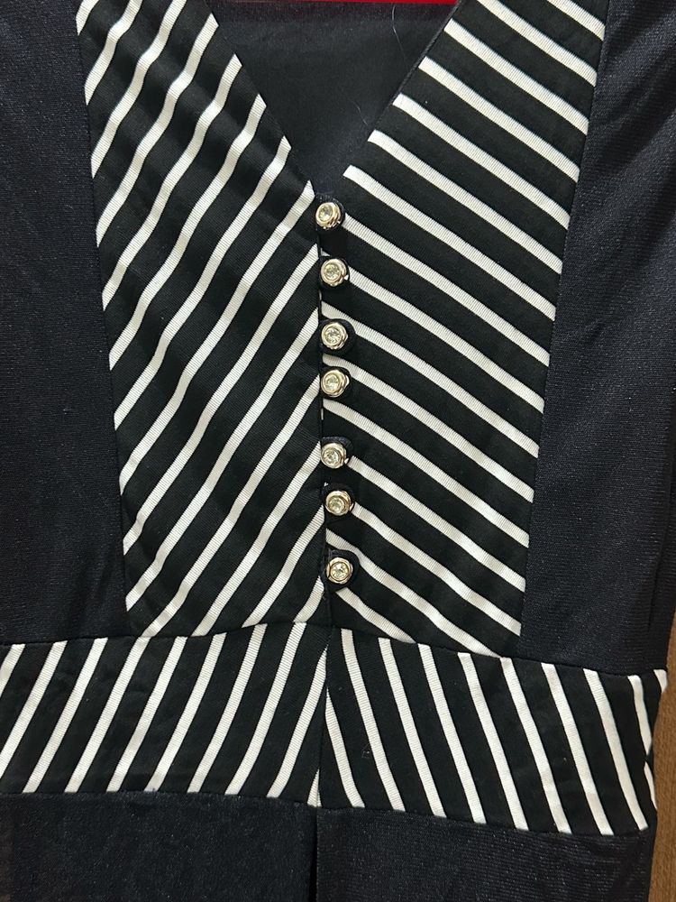 Side Cut A-line Dress