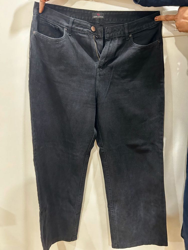 Classic Black Denim Jeans