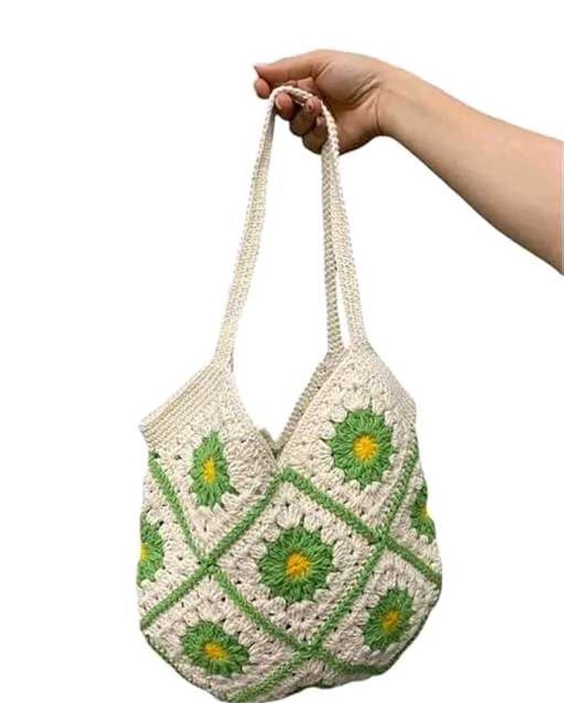 crochet handbag