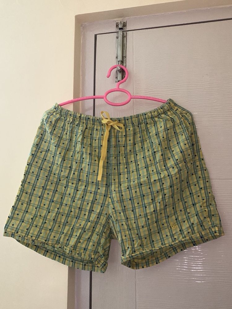 Checkered Sleep Shorts