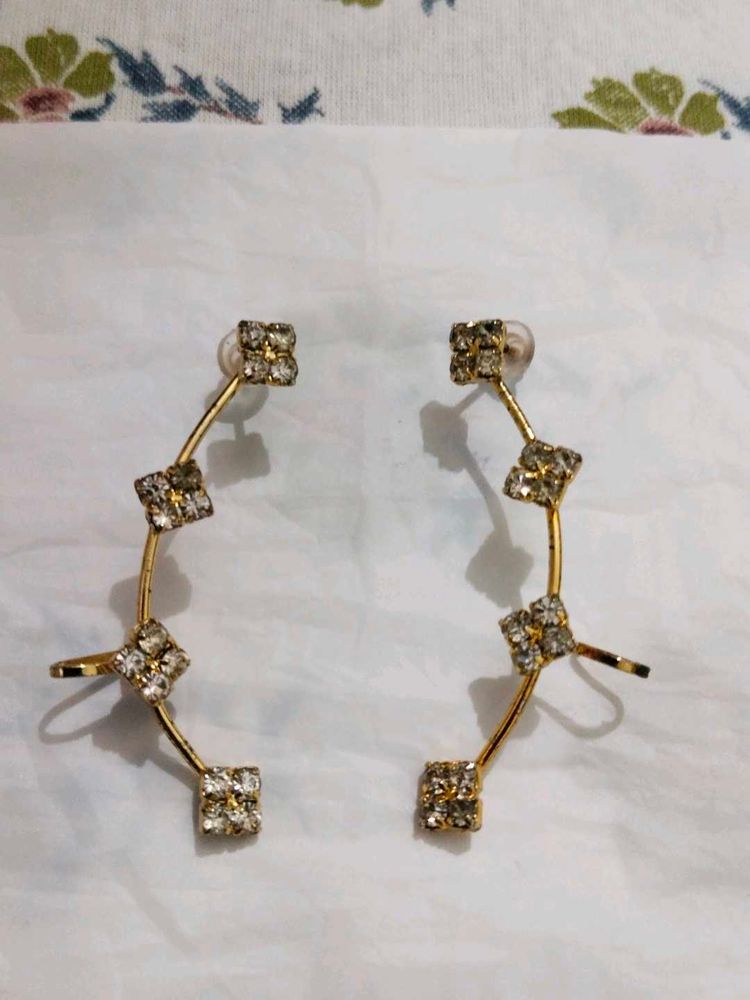 stone ear cuff