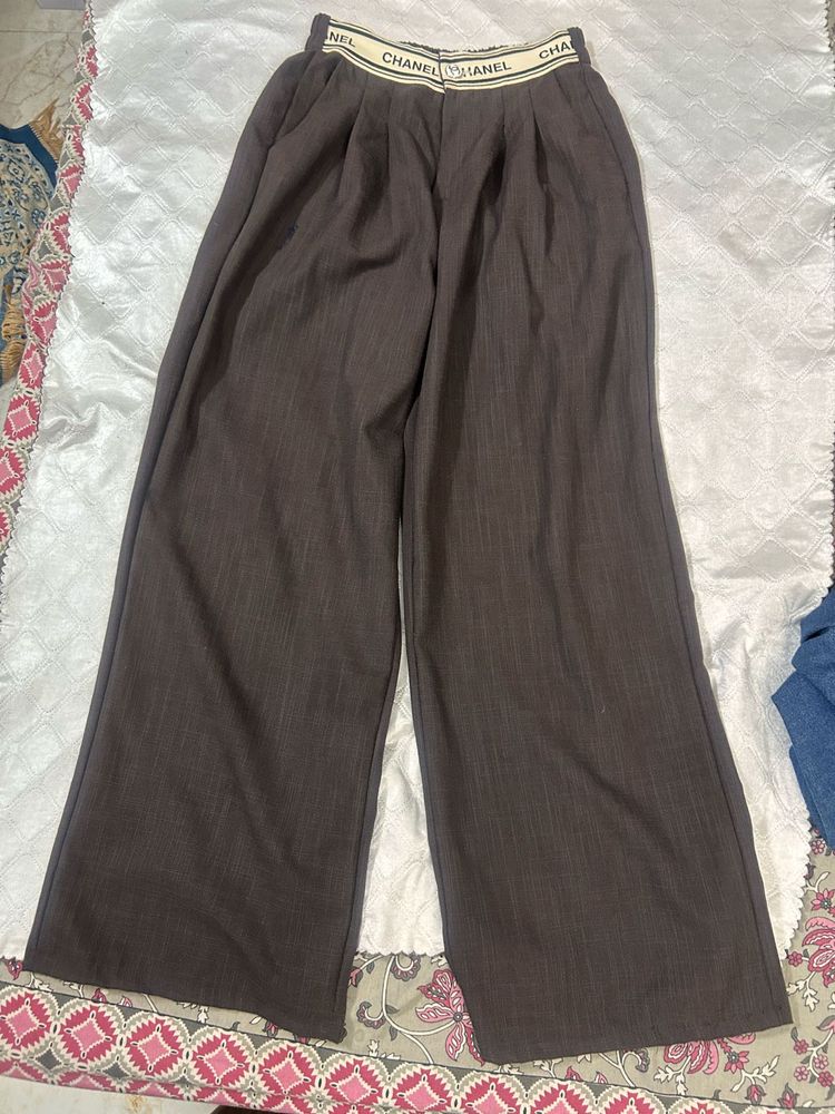 baggy Korean brown pant