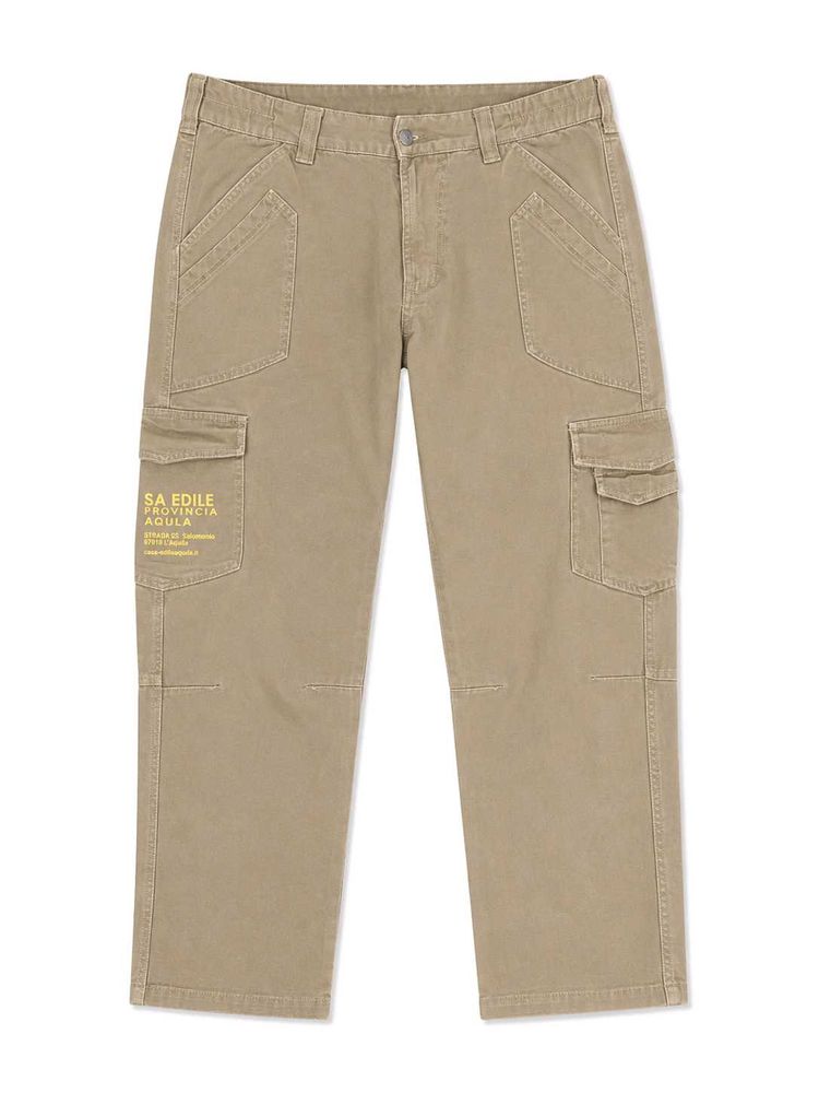 Men's Tan Cargo Pants