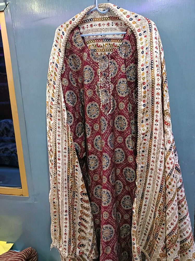 Elegant Kurta Set with Dupatta