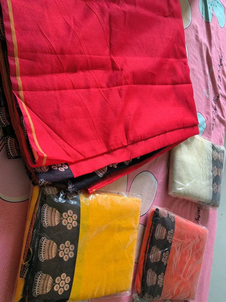 4 New Ethnic Sarees Bundle