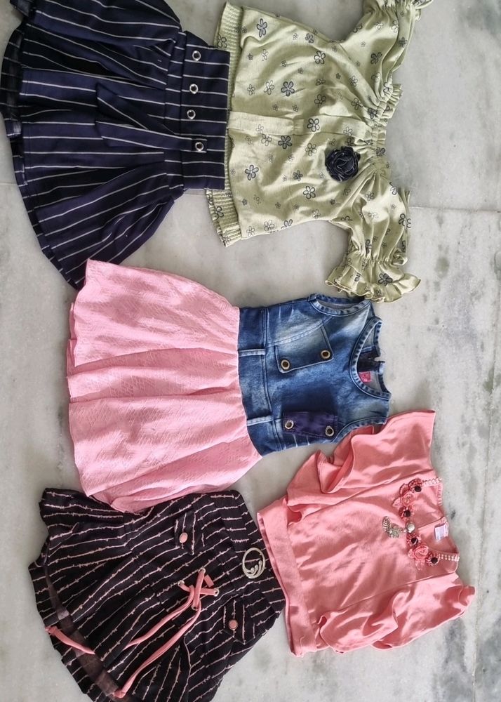 COMBO 3 BABYGIRL DRESSES